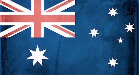 Grunge flag series -  Australia Stock Photo - Budget Royalty-Free & Subscription, Code: 400-04867099