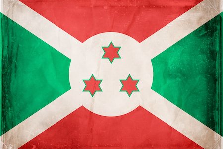 simsearch:400-04867208,k - Grunge flag series -  Burundi Stock Photo - Budget Royalty-Free & Subscription, Code: 400-04867117