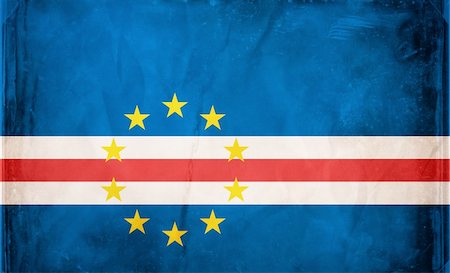 simsearch:400-04867208,k - Grunge flag series -  Cape Verde Stock Photo - Budget Royalty-Free & Subscription, Code: 400-04867121