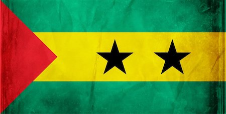 simsearch:400-04867208,k - Grunge flag series -  Sao Tome &principe Stock Photo - Budget Royalty-Free & Subscription, Code: 400-04867226