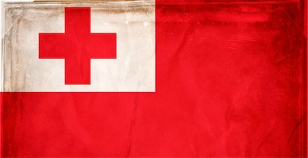 simsearch:400-04867208,k - Grunge flag series -  Tonga Stock Photo - Budget Royalty-Free & Subscription, Code: 400-04867254