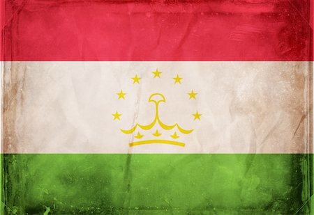 simsearch:400-04867208,k - Grunge flag series -  Tajikistan Stock Photo - Budget Royalty-Free & Subscription, Code: 400-04867250