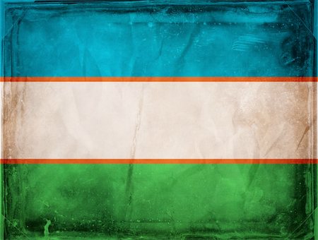 simsearch:400-04867208,k - Grunge flag series -  Uzbekistan Stock Photo - Budget Royalty-Free & Subscription, Code: 400-04867264