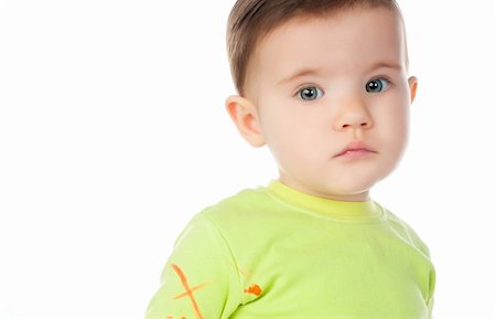 simsearch:400-05375824,k - small child isolated on a white background Photographie de stock - Aubaine LD & Abonnement, Code: 400-04867727