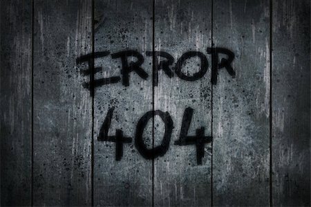 error 404 on old wooden planks - illustration Photographie de stock - Aubaine LD & Abonnement, Code: 400-04868610