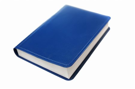 simsearch:400-04173363,k - blue book isolated on a white bakcground Stock Photo - Budget Royalty-Free & Subscription, Code: 400-04869753