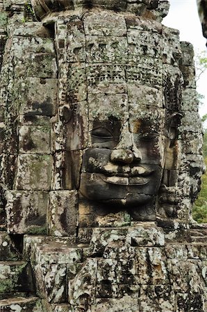 simsearch:400-05335067,k - Bayon Temple at Angkor Siem Reap Cambodia Stock Photo - Budget Royalty-Free & Subscription, Code: 400-04869950