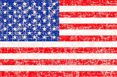 Grunge American flag background Stock Photo - Budget Royalty-Free & Subscription, Code: 400-04862309