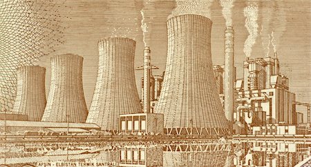 simsearch:400-05384689,k - Afsin Elbistan Thermal Power Plant on 5000 Liras 1970 Banknote from Turkey. Stock Photo - Budget Royalty-Free & Subscription, Code: 400-04862804