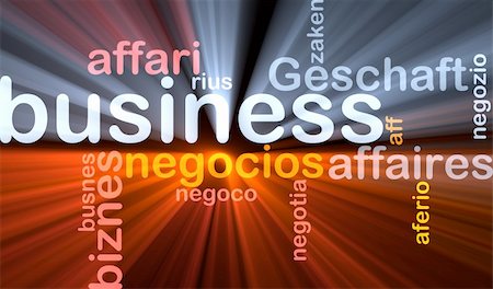 simsearch:400-05332353,k - Background concept wordcloud illustration of business glowing light Stock Photo - Budget Royalty-Free & Subscription, Code: 400-04863022