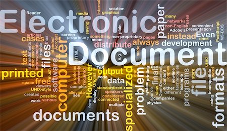 simsearch:400-05332353,k - Background concept wordcloud illustration of electronic documents glowing light Stock Photo - Budget Royalty-Free & Subscription, Code: 400-04863057