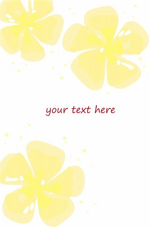 simsearch:614-06813495,k - beautiful Floral vector background (flowers on white) Stock Photo - Budget Royalty-Free & Subscription, Code: 400-04863277