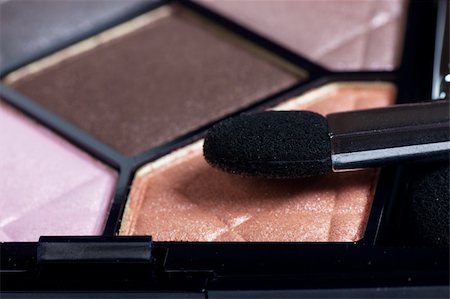 simsearch:400-05273248,k - Macro view of eye shadow Stock Photo - Budget Royalty-Free & Subscription, Code: 400-04874663