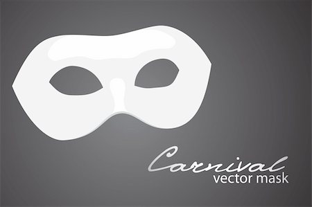 Carnival mask on dark background Stock Photo - Budget Royalty-Free & Subscription, Code: 400-04875042