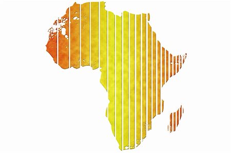 simsearch:400-07953882,k - Illustration of Map Of Africa Stock Photo - Budget Royalty-Free & Subscription, Code: 400-04875171