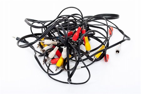 Cables Stock Photo - Budget Royalty-Free & Subscription, Code: 400-04875558