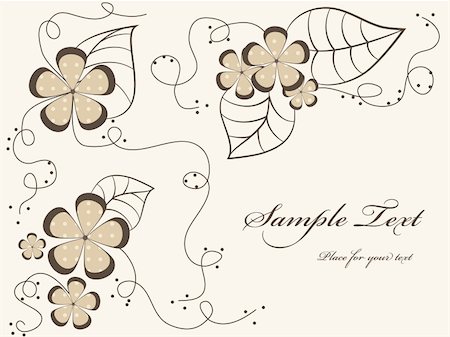 simsearch:400-04380504,k - Vector floral background Stock Photo - Budget Royalty-Free & Subscription, Code: 400-04875573