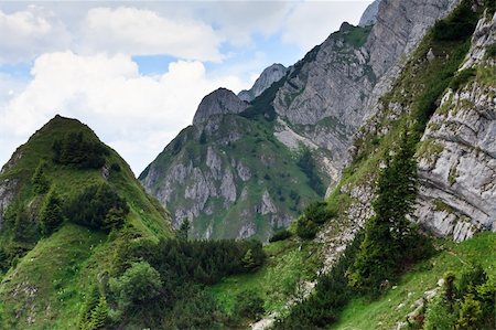 simsearch:400-05219358,k - South ridge of Piatra Craiului Mountains, Romania Photographie de stock - Aubaine LD & Abonnement, Code: 400-04876250