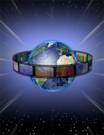pictures of motion picture reels - Film Stars Stock Photo - Budget Royalty-Free & Subscription, Code: 400-04877784