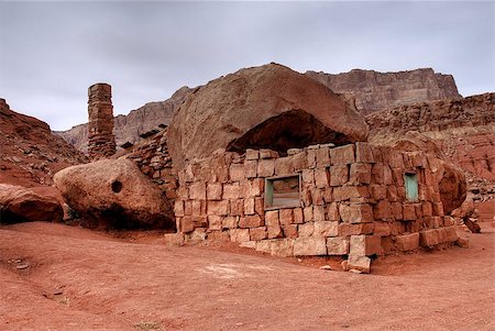 frontier - Old and ruined Abandoned Frontier Stone House Stock Photo - Budget Royalty-Free & Subscription, Code: 400-04879476