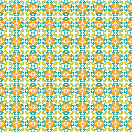 simsearch:400-04679760,k - Retro style flower pattern (seamless vector) in the colors green, pink, yellow, orange Photographie de stock - Aubaine LD & Abonnement, Code: 400-04870559