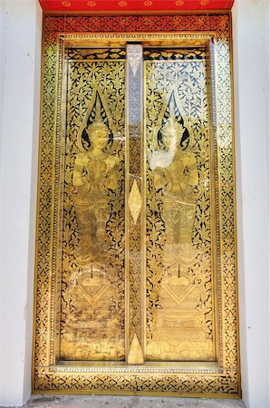 simsearch:400-04805775,k - Thai Style Door, The Grand Palace Stock Photo - Budget Royalty-Free & Subscription, Code: 400-04871080