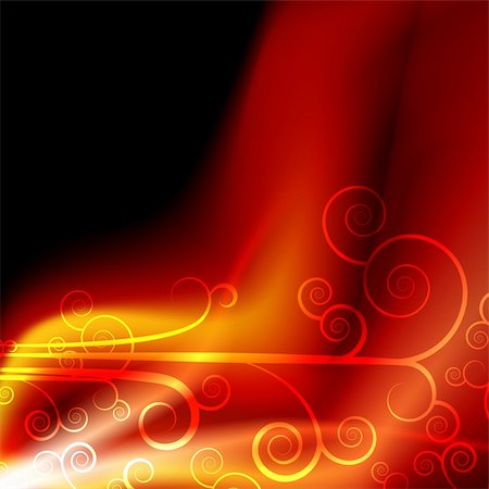 fire energy clipart - An image of a plasma energy flame background. Stock Photo - Budget Royalty-Free & Subscription, Code: 400-04873299