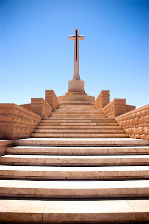phantomoftheopera (artist) - A commonwealth cemetery memorial outside of Tobruk, Libya from The World War II Stockbilder - Microstock & Abonnement, Bildnummer: 400-04873778