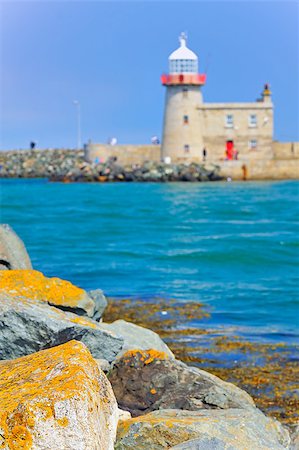 simsearch:400-04743379,k - LIGHTHOUSE AT HOWTH HARBOR IN IRELAND Foto de stock - Royalty-Free Super Valor e Assinatura, Número: 400-04884751