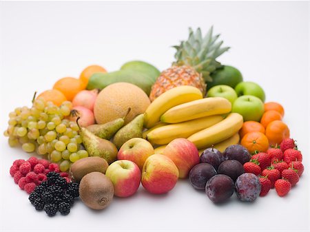 simsearch:400-04403906,k - Selection Of Fresh Fruit Foto de stock - Super Valor sin royalties y Suscripción, Código: 400-04885534