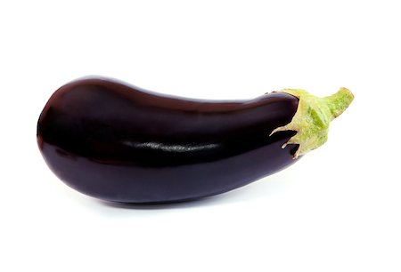 simsearch:400-04393823,k - Fresh eggplant isolated on a white background Stockbilder - Microstock & Abonnement, Bildnummer: 400-04886018