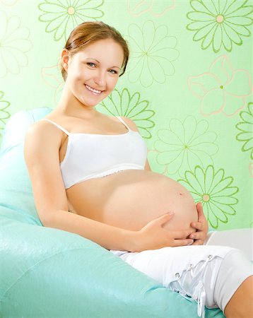 simsearch:400-04389562,k - lovely pregnant woman waiting for a child Stock Photo - Budget Royalty-Free & Subscription, Code: 400-04886010