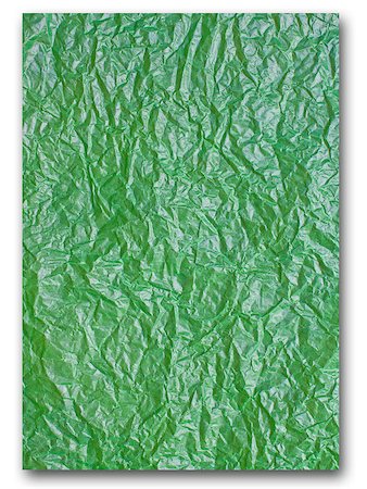 The green paper texture on the white background Foto de stock - Super Valor sin royalties y Suscripción, Código: 400-04887463