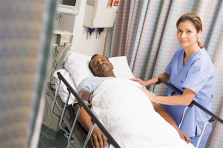 simsearch:400-04887902,k - Nurse Caring For Patient Stock Photo - Budget Royalty-Free & Subscription, Code: 400-04887896