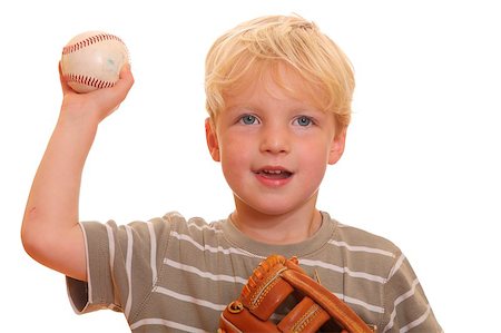 simsearch:400-04263545,k - Young boy with a baseball Stock Photo - Budget Royalty-Free & Subscription, Code: 400-04888799