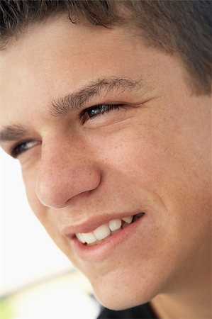 simsearch:400-04890006,k - Portrait Of Teenage Boy Smiling Stock Photo - Budget Royalty-Free & Subscription, Code: 400-04889867