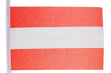 simsearch:400-04304550,k - Austrian flag against a white background Stock Photo - Budget Royalty-Free & Subscription, Code: 400-04881071
