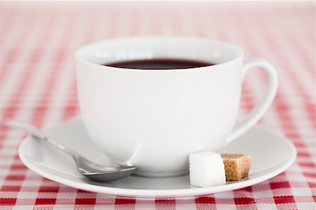 simsearch:400-07477800,k - Coffee on a tablecloth Stock Photo - Budget Royalty-Free & Subscription, Code: 400-04881102