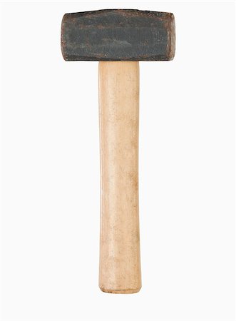 Portrait of a hammer against a white background Photographie de stock - Aubaine LD & Abonnement, Code: 400-04882235