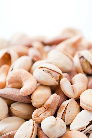 simsearch:400-04377067,k - Roasted nut mix in shallow dof Stock Photo - Budget Royalty-Free & Subscription, Code: 400-04894415