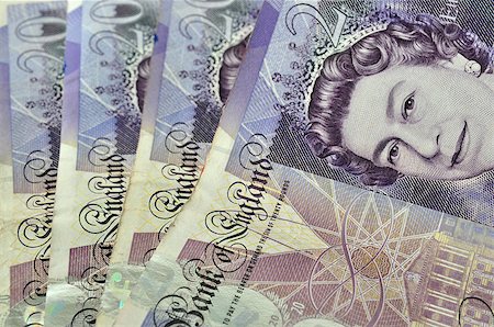 piles of cash pounds - British currency 20 ponds notes mixed together Photographie de stock - Aubaine LD & Abonnement, Code: 400-04894619