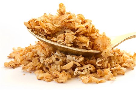 simsearch:400-04420181,k - Buckwheat flakes isolated on a white background Foto de stock - Super Valor sin royalties y Suscripción, Código: 400-04895747