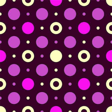 Violet and white-pink seamless dark pattern (vector) Foto de stock - Super Valor sin royalties y Suscripción, Código: 400-04896732