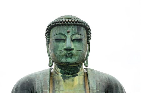 daibutsu - Large Buddha statue (Daibutsu) at Kotoku-in in Kamakura, Japan. Foto de stock - Super Valor sin royalties y Suscripción, Código: 400-04896852