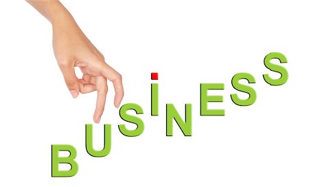 simsearch:400-05290154,k - Success in business. Growing business concept isolated on white background Stock Photo - Budget Royalty-Free & Subscription, Code: 400-04897744