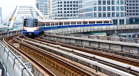 Sky train in Bangkok Stock Photo - Budget Royalty-Free & Subscription, Code: 400-04891067