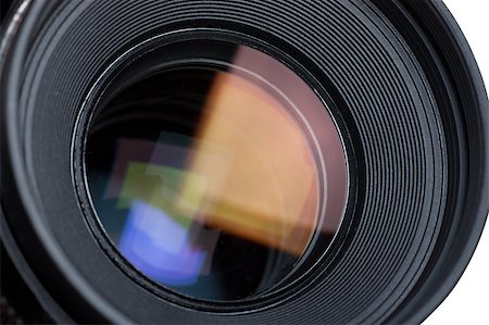 simsearch:400-05179794,k - Closeup view of objective with reflections Stock Photo - Budget Royalty-Free & Subscription, Code: 400-04891699