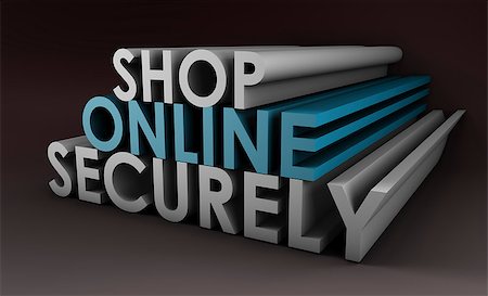 simsearch:400-08116510,k - Shop Securely Online with Web Protection Concept Stock Photo - Budget Royalty-Free & Subscription, Code: 400-04892197