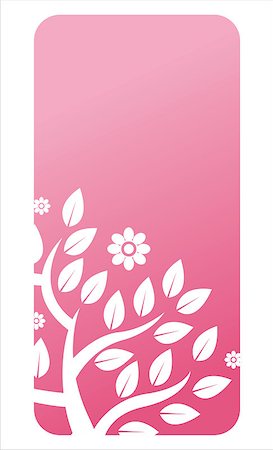 simsearch:400-04338125,k - glossy pink floral banner Stock Photo - Budget Royalty-Free & Subscription, Code: 400-04892713