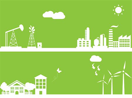 simsearch:400-04345208,k - Cities using clean alternative energy sources Stockbilder - Microstock & Abonnement, Bildnummer: 400-04893942